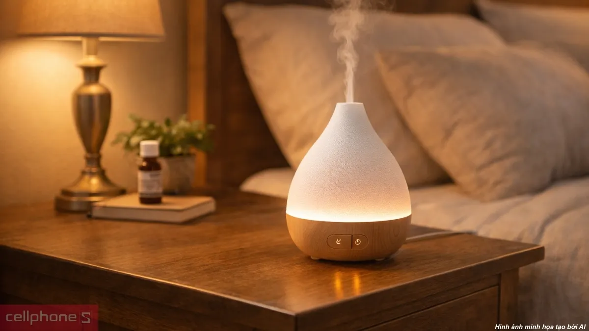 Chon máy xông tinh dầu làm quà 8/3 cho bà