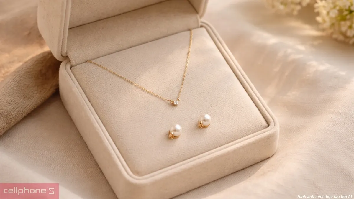 Mua trang sức làm quà tặng 8/3 cho bà