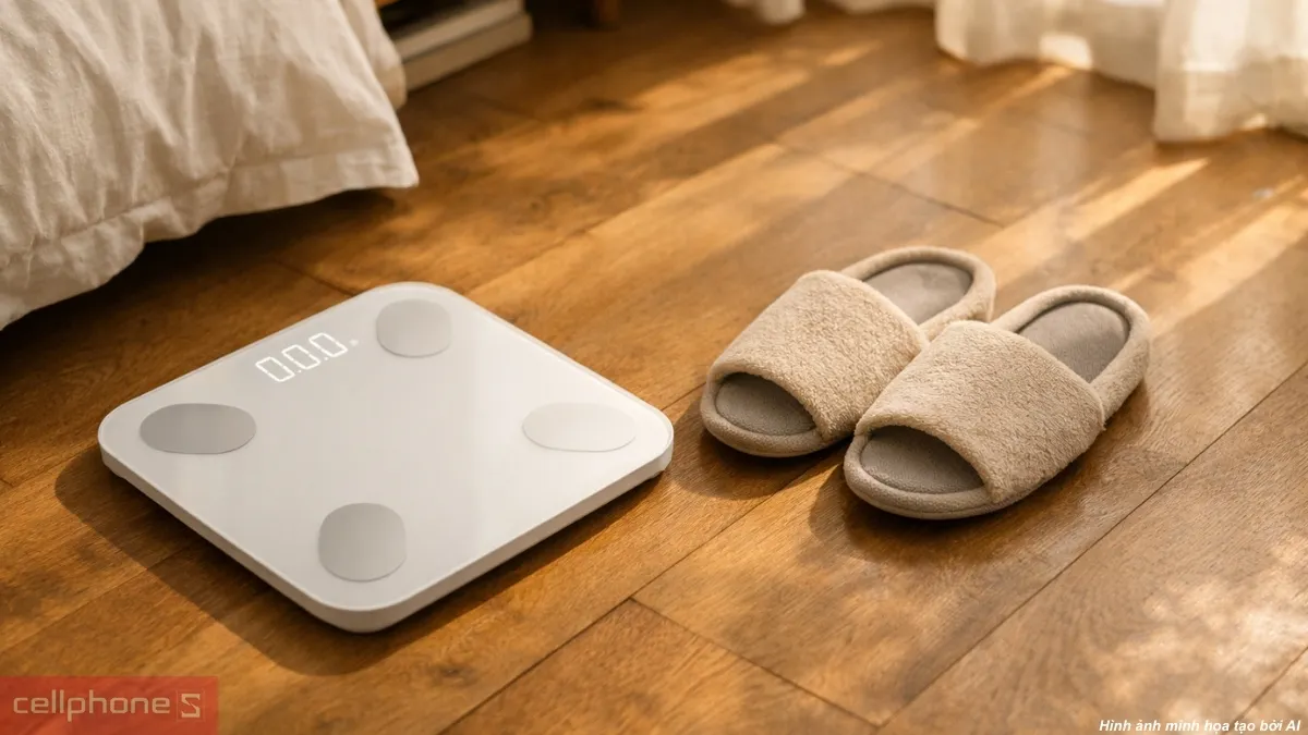 Mua cân điện tử làm quà 8/3 cho bà