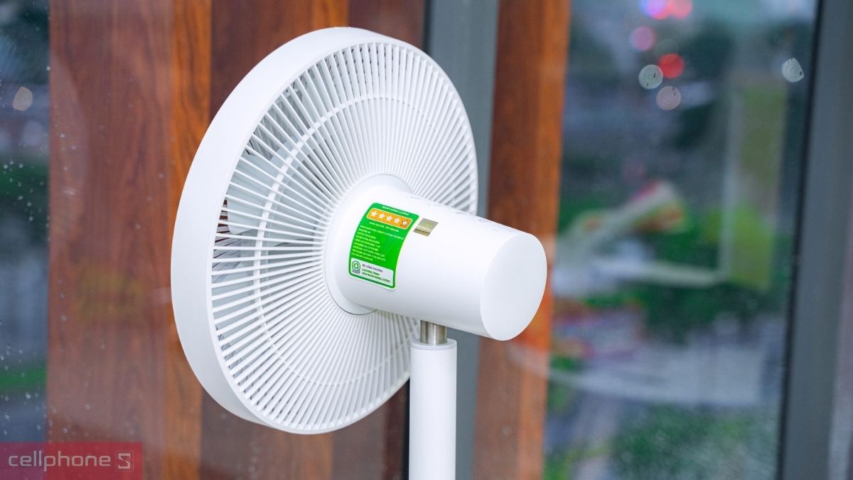 Quạt Xiaomi sử dụng động cơ DC không chổi than