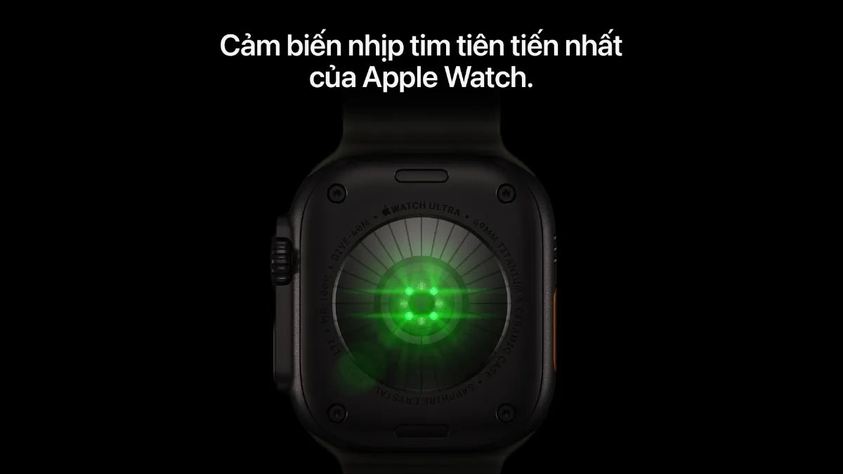 Cảm biến Apple Watch Ultra 4