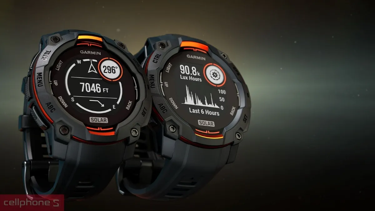 Vì sao nên mua đồng hồ thông minh Garmin Instinct 3 Supernova Solar 45mm