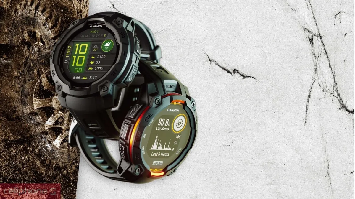 Thiết kế đồng hồ thông minh Garmin Instinct 3 Supernova Solar 45mm