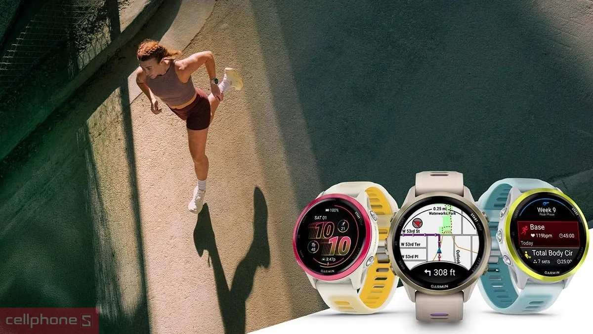 Dây đồng hồ thông minh Garmin chịu lực tốt trong môi trường khắc nghiệt