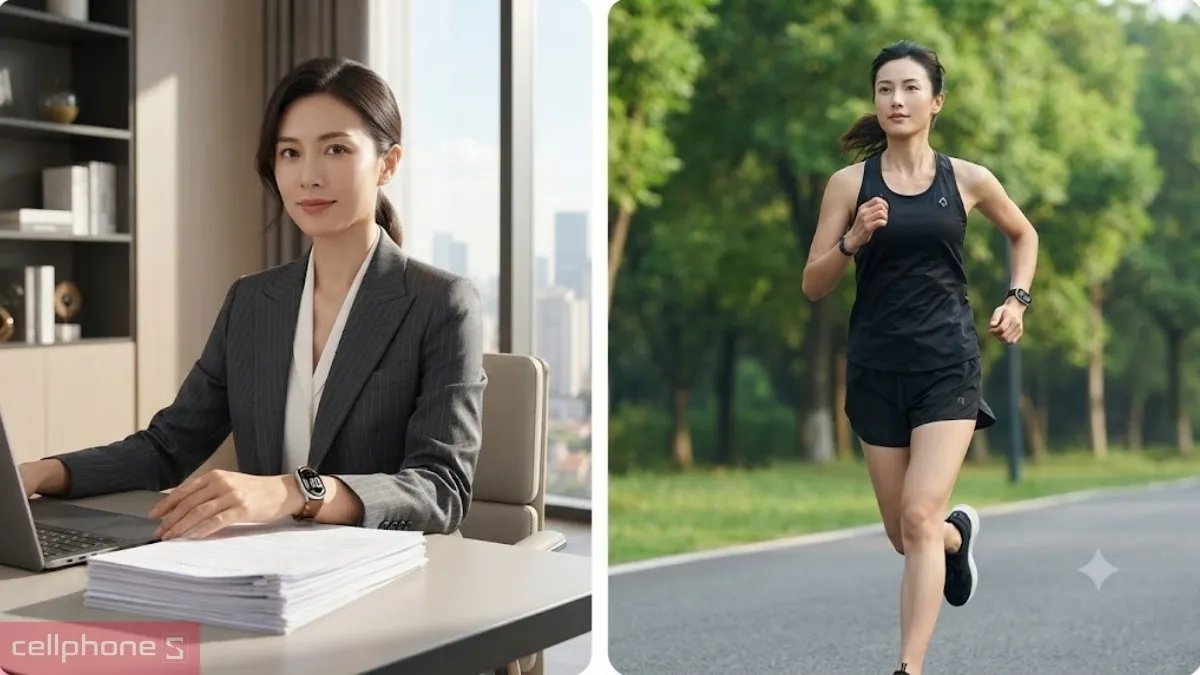 Dây đồng hồ thông minh linh hoạt thay đổi theo môi trường sử dụng