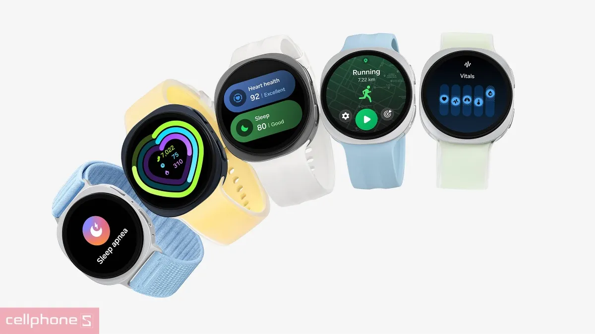 Samsung Galaxy Watch 9 thế hệ mới hỗ trợ theo dõi huyết áp và nhịp tim