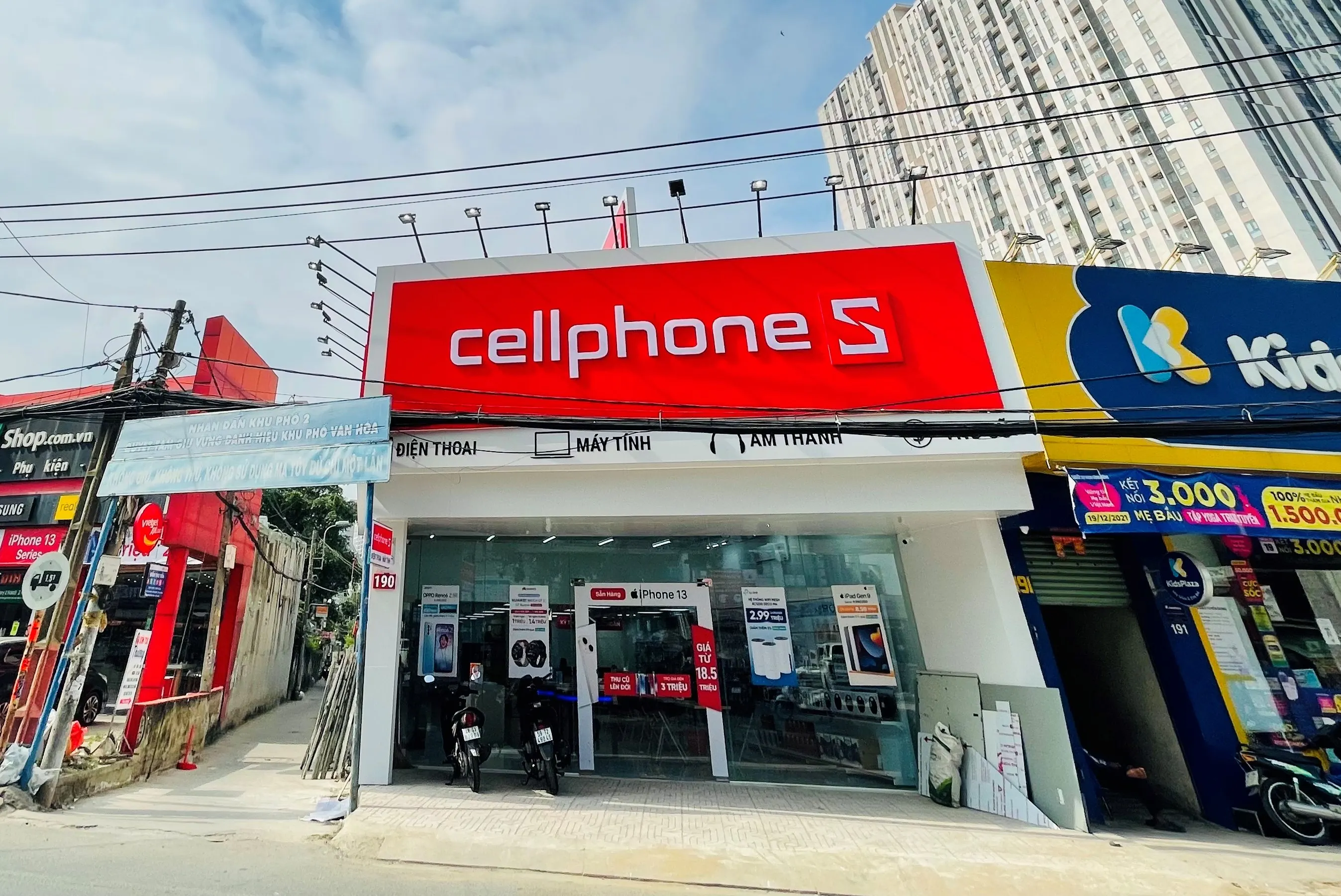 Thông tin cửa hàng điện thoại 190 Nguyễn Thị Định, Quận 2