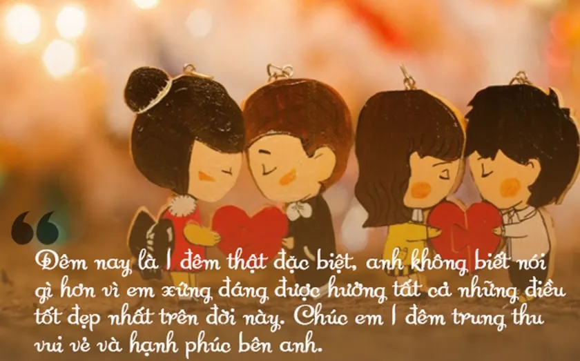 Những lời chúc trung thu dành cho người yêu