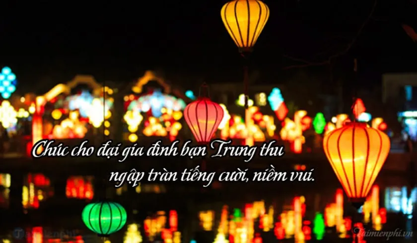 Lời chúc trung thu cho cho bạn bè