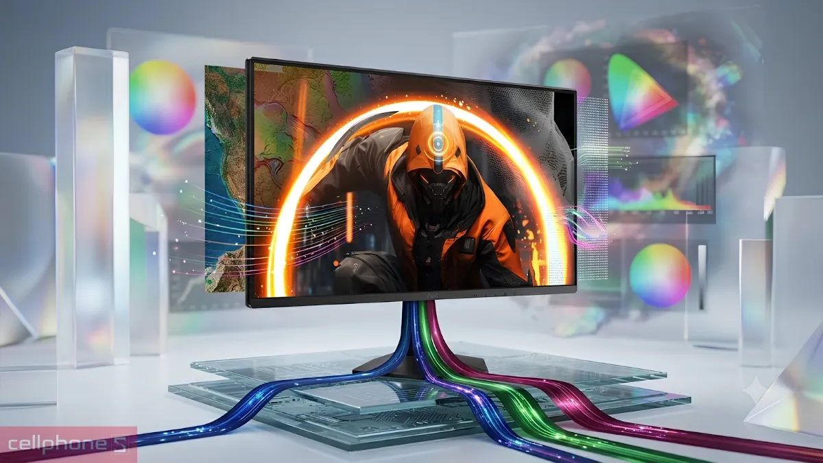 Màn hình AOC 24G50Z tích hợp nhiều công nghệ hình ảnh gaming