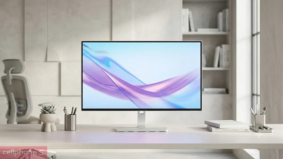 Màn hình Lenovo L27Q-4A 27 inch hiển thị 2K sắc nét trên tấm nền IPS