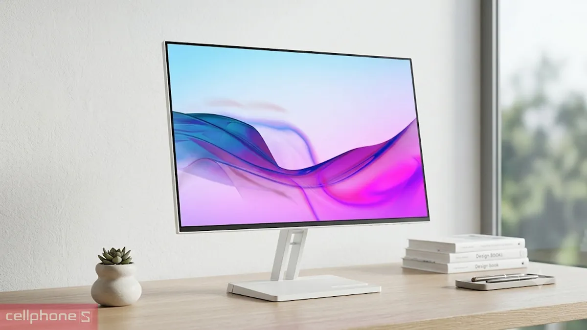 Màn hình Lenovo L27I-4A 27 inch Full HD tích hợp hệ thống loa tiện lợi
