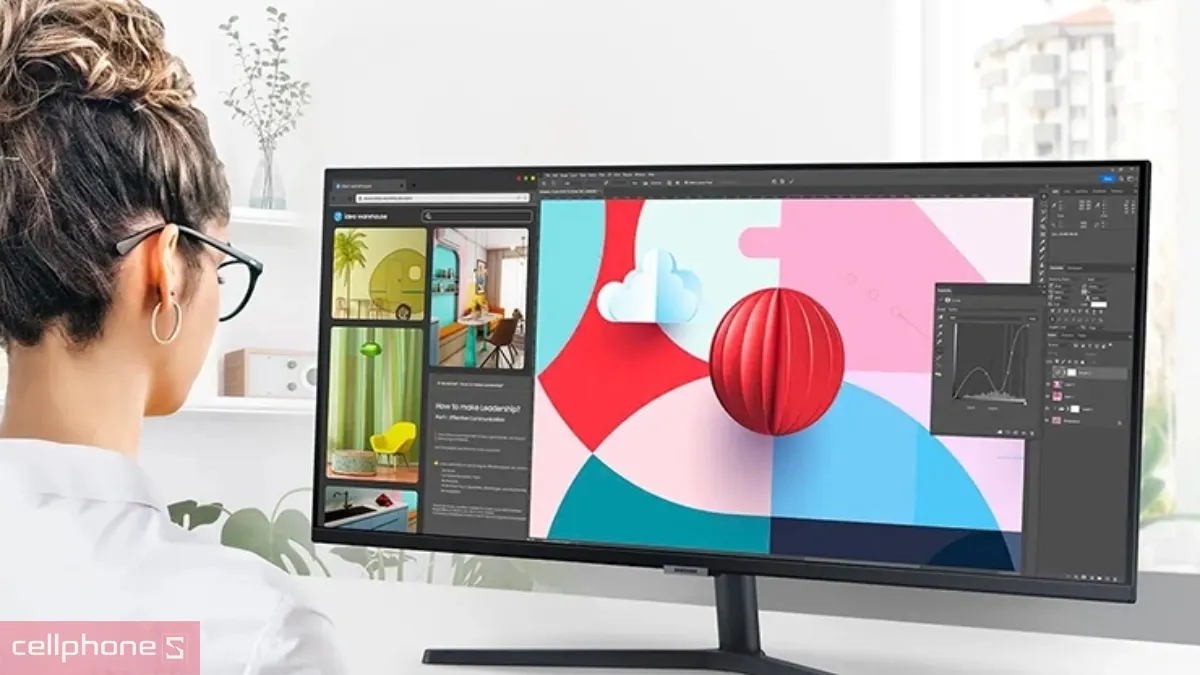 Màn hình Samsung LS34C500GAEXXV 34 inch