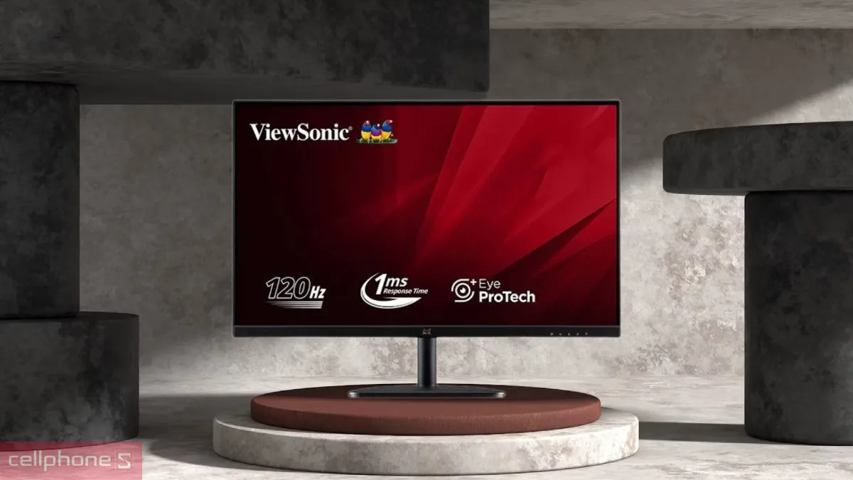 Màn hình ViewSonic VA2432A-H 24 inch hiển thị nội dung sắc nét rõ ràng