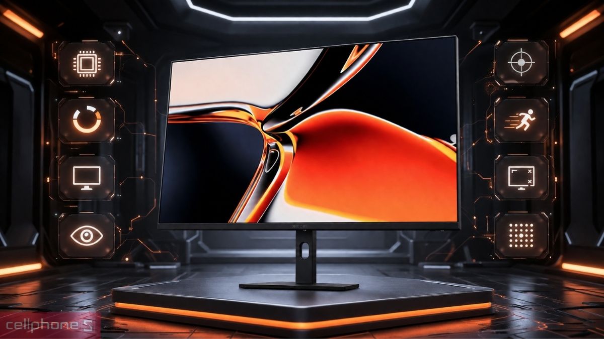 Màn hình Xiaomi 4k hiển thị hình ảnh chi tiết