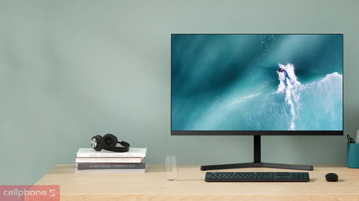 Màn hình Xiaomi A Series viền mỏng, thiết kế tối giản hiện đại