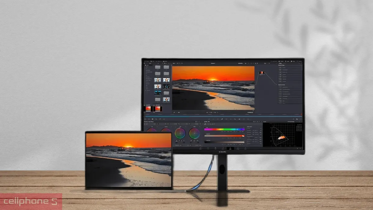 Chọn màn hình Xiaomi theo cổng kết nối và khả năng tương thích thiết bị