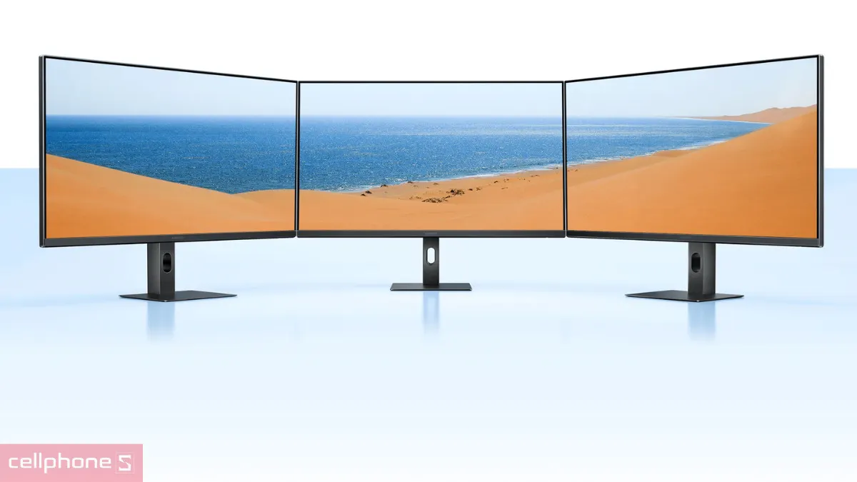 Màn hình Xiaomi A27Qi 2026 27 inch QHD, viền mỏng ba cạnh