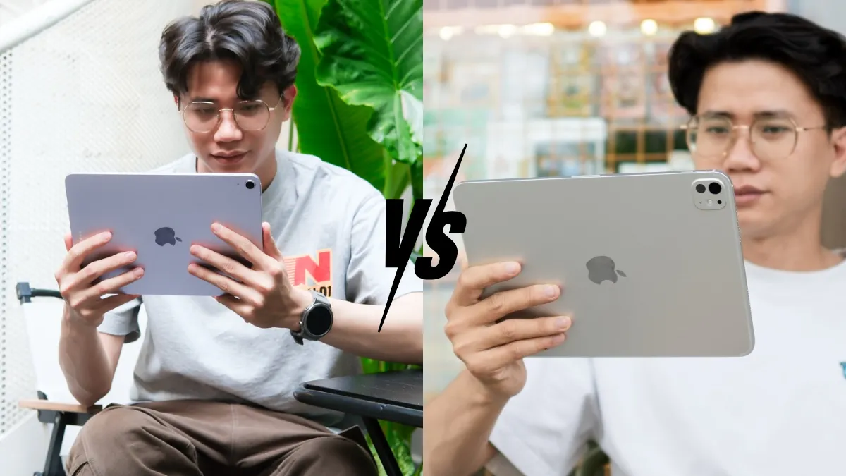So sánh Apple iPad Air và iPad Pro về thiết kế, màn hình và hiệu năng
