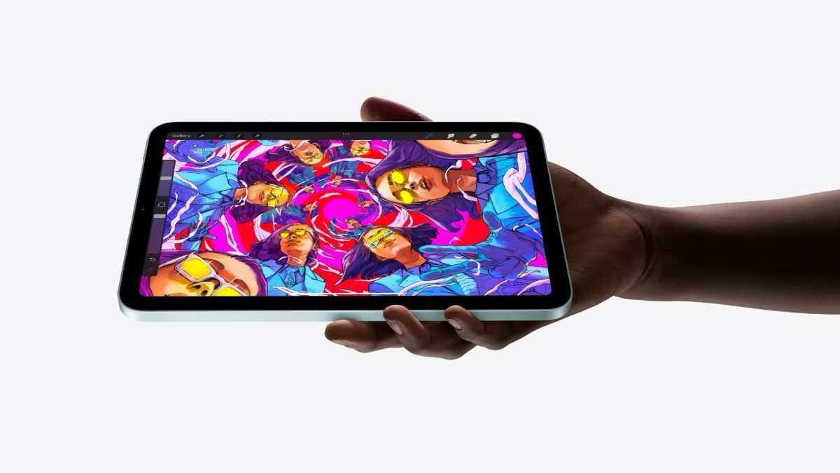 Màn hình Liquid Retina của iPad mini hiển thị sắc nét khi đọc sách và lướt web