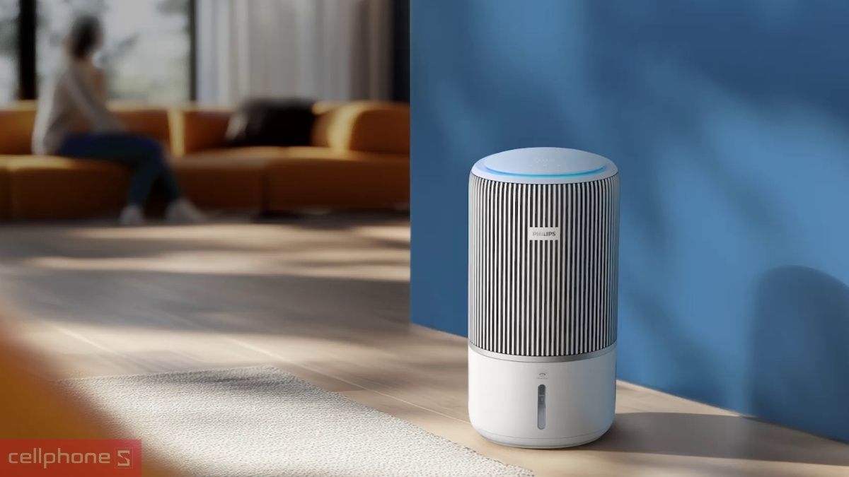 Máy lọc không khí Philips vận hành êm ái
