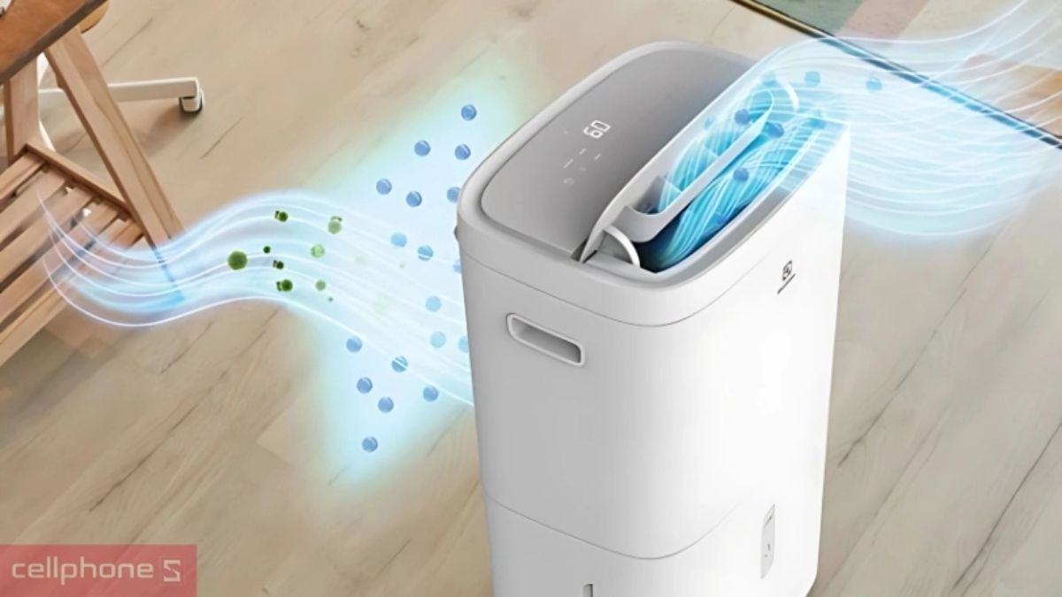 máy lọc không khí và hút ẩm
