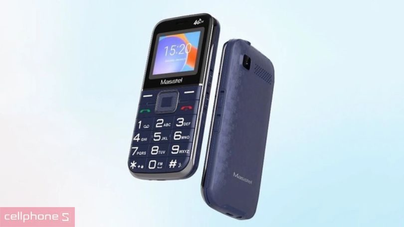 Điện thoại phổ thông Masstel cơ bản, bền bỉ Điện thoại phổ thông Masstel cơ bản, bền bỉ