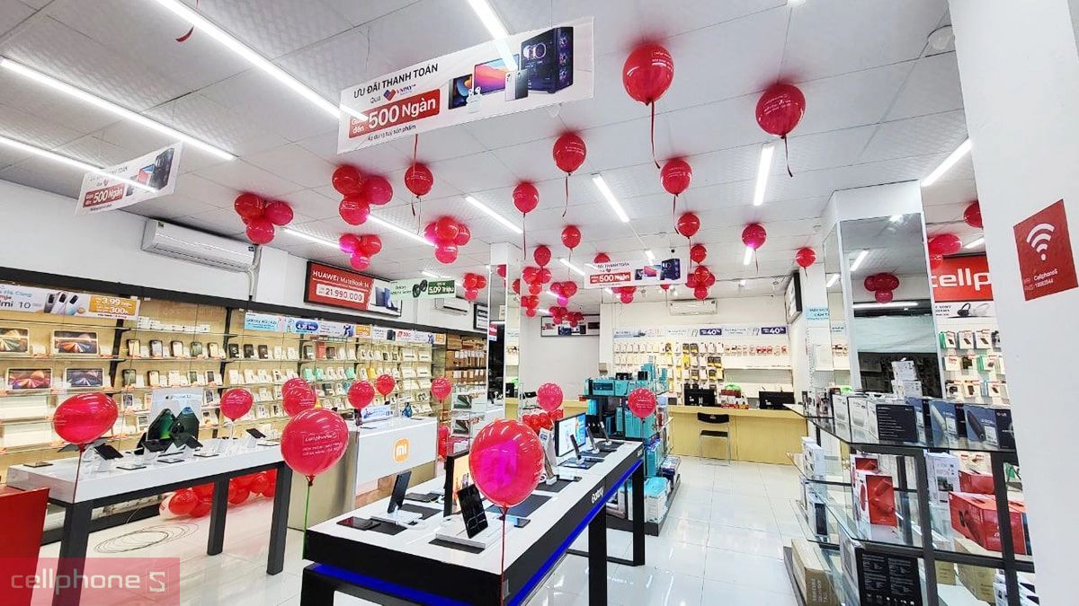 Không gian trải nghiệm và mua sắm điện thoại Nubia chính hãng tại hệ thống cửa hàng CellphoneS Không gian trải nghiệm và mua sắm điện thoại Nubia chính hãng tại hệ thống cửa hàng CellphoneS