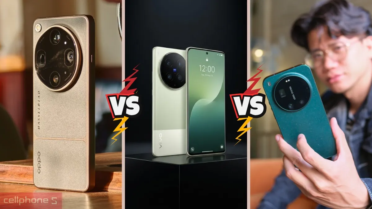 So sánh OPPO Find X9 Ultra với Vivo X300 Ultra và Xiaomi 17 Ultra So sánh OPPO Find X9 Ultra với Vivo X300 Ultra và Xiaomi 17 Ultra