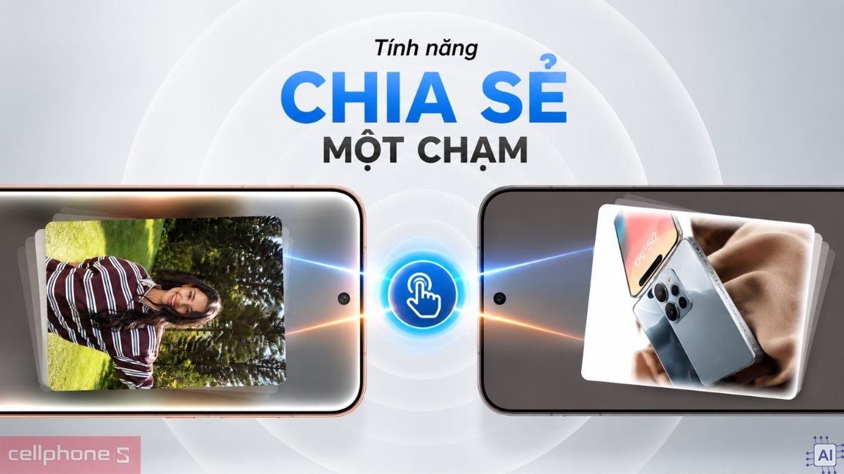 OPPO Find X9s hỗ trợ Chia sẻ Một chạm và Đám mây Cá nhân