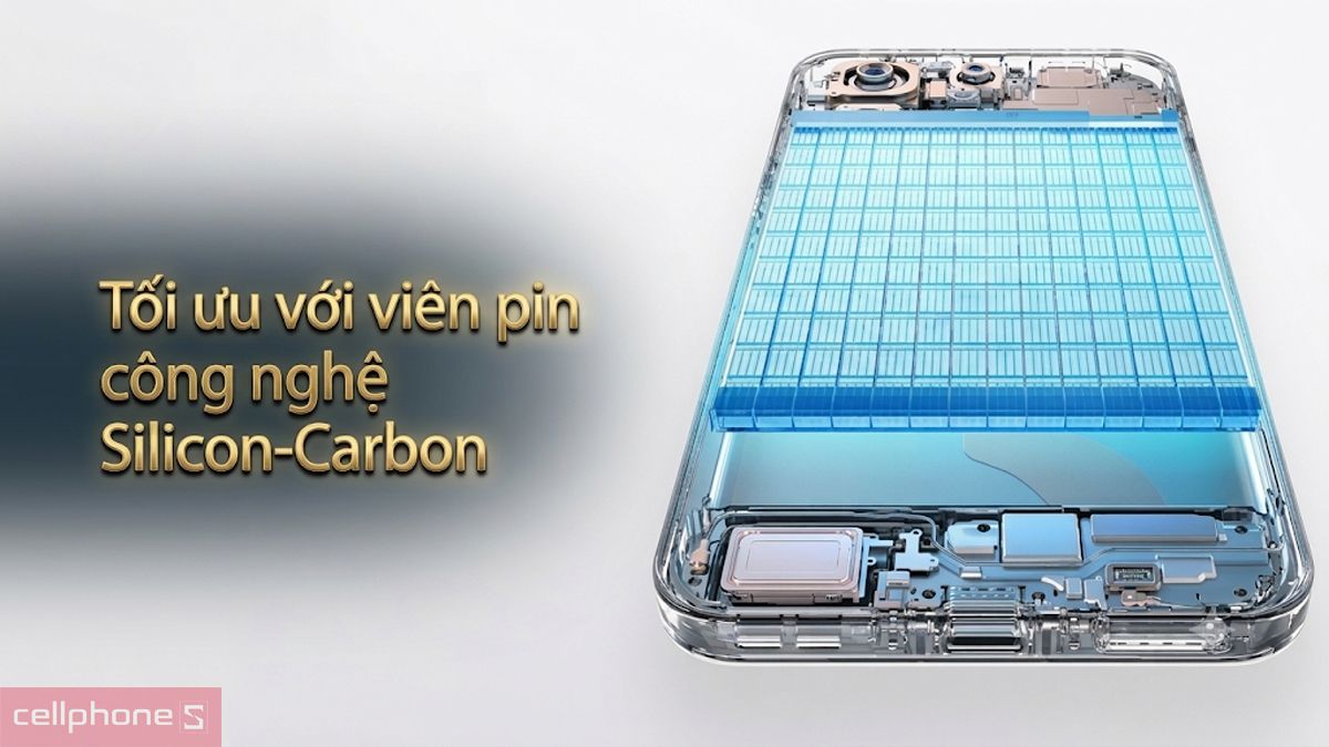 OPPO Find X sở hữu viên pin công nghệ Silicon-Carbon dung lượng lớn