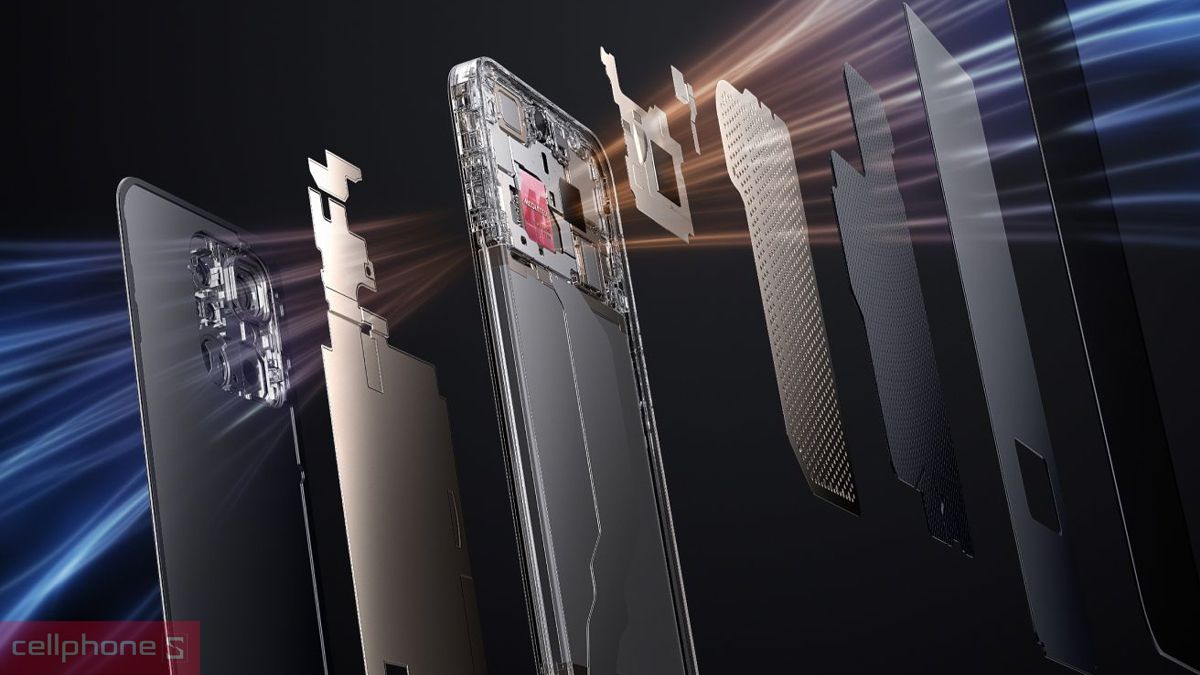 OPPO Find X trang bị chip mạnh cùng hệ thống tản nhiệt VC