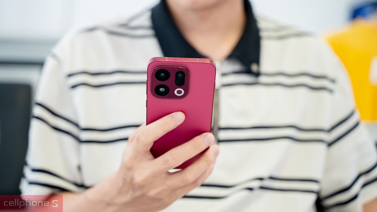OPPO Find X được lựa chọn dựa trên nhu cầu sử dụng thực tế