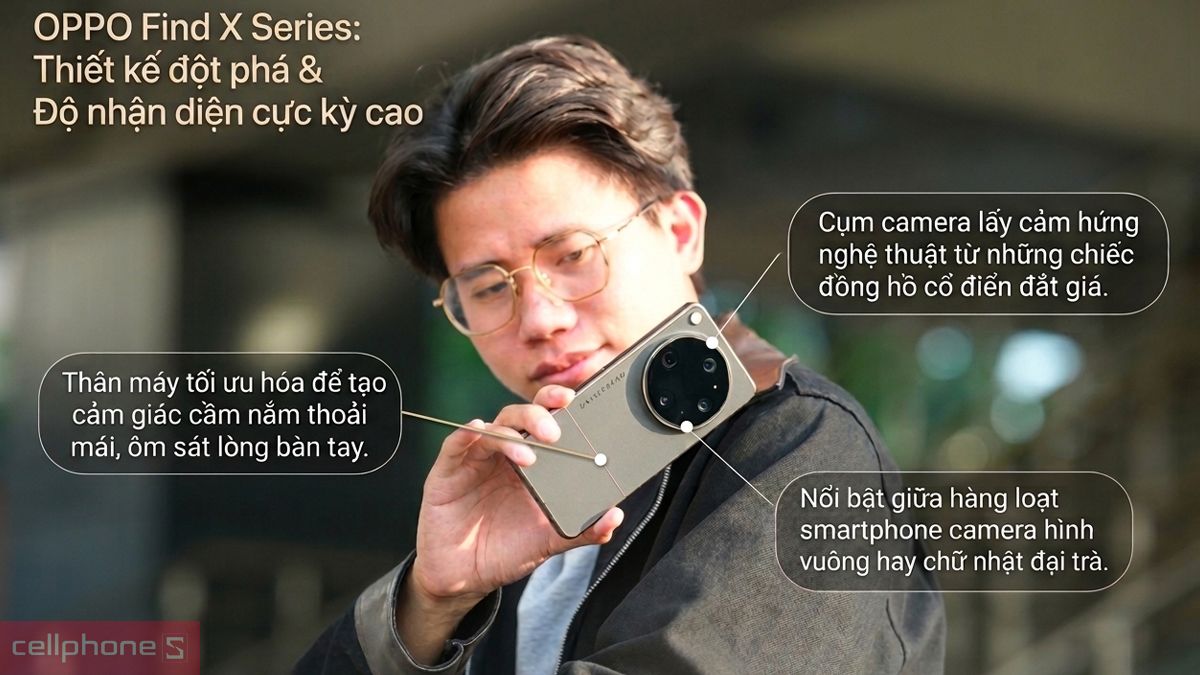 OPPO Find X gây ấn tượng với thiết kế độc bản hiện đại