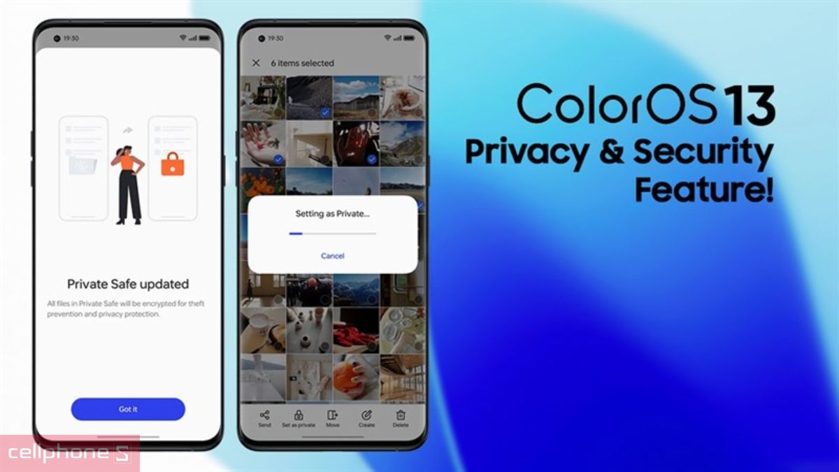 Tính năng Private Safe trên hệ điều hành của OPPO giúp bảo mật và ẩn các hình ảnh riêng tư một cách an toàn Tính năng Private Safe trên hệ điều hành của OPPO giúp bảo mật và ẩn các hình ảnh riêng tư một cách an toàn