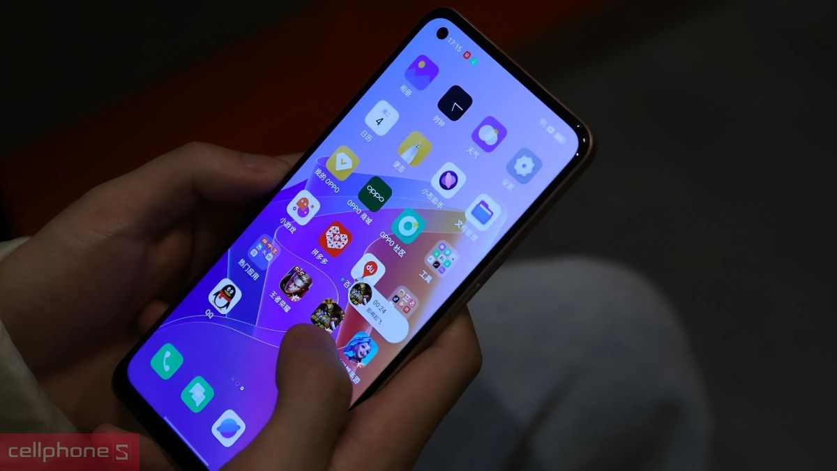 OPPO A có màn hình siêu sáng