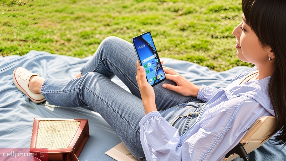OPPO A có tần số quét cao lướt web mượt
