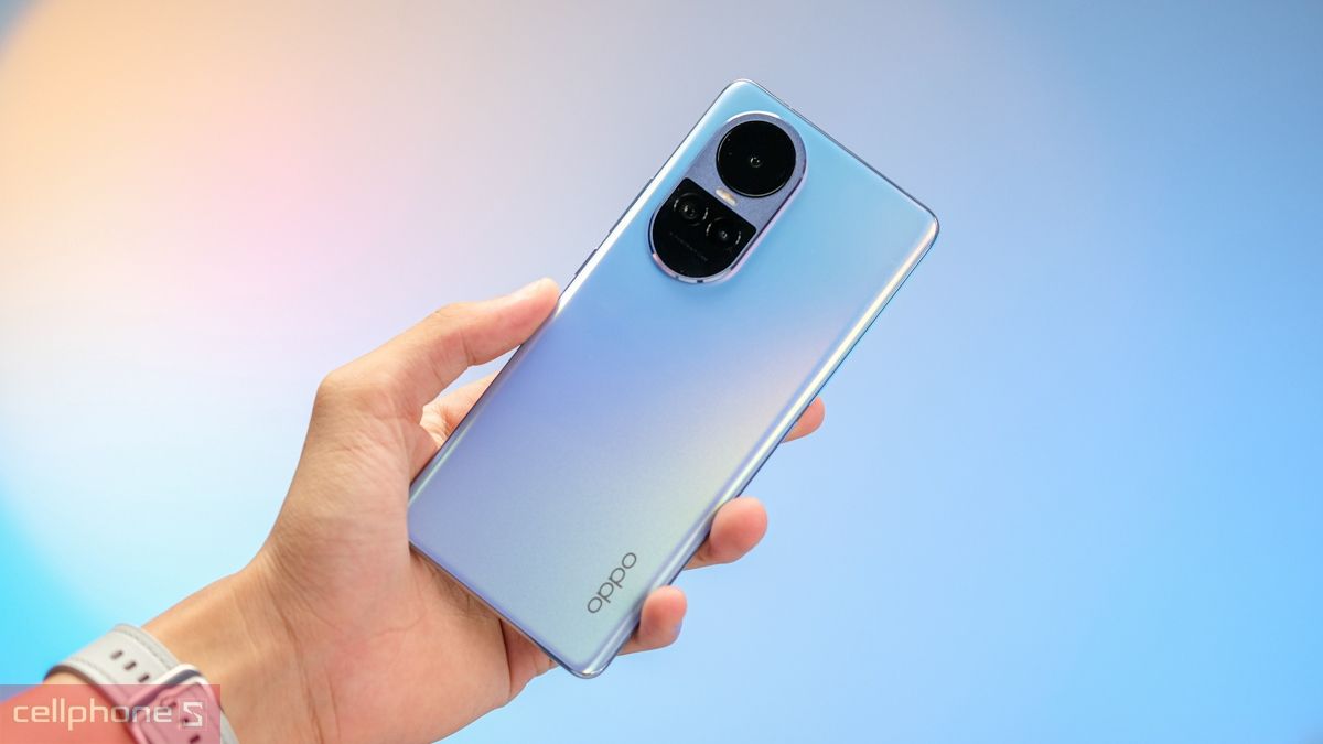 OPPO Reno có thiết kế mỏng nhẹ