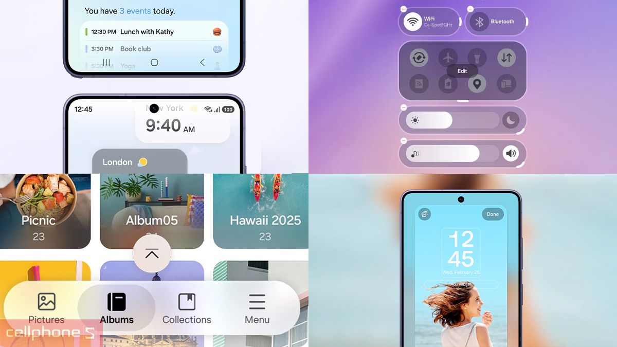 Các tính năng AI nổi bật được tích hợp trên One UI 8.5 của Samsung