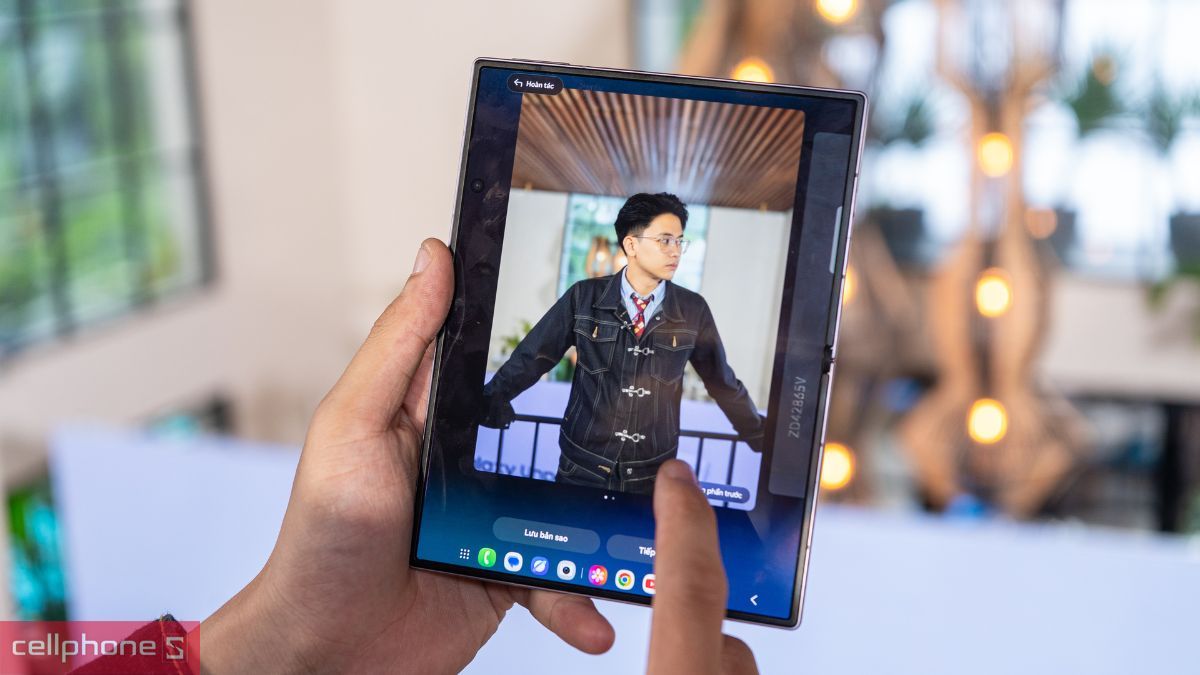 Màn hình gập 7,6 inch khi mở trên Samsung Galaxy Z Fold8 5G 16GB 1TB