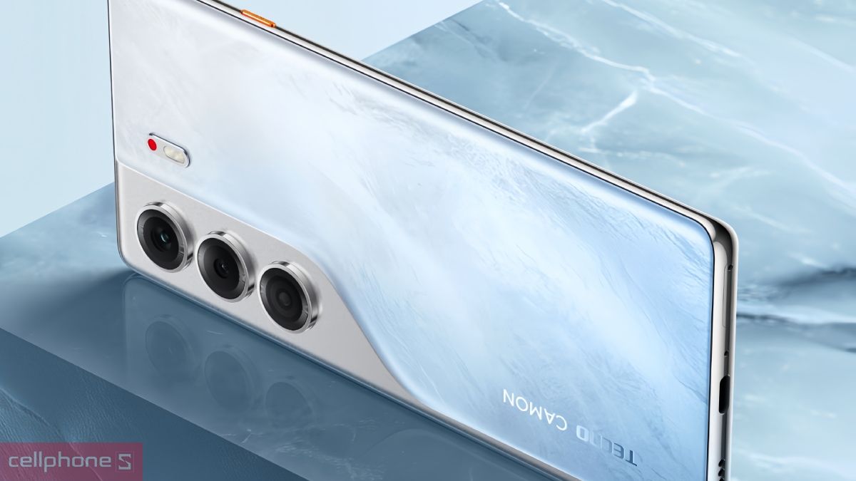 Thiết kế mặt sau của TECNO Camon Series dòng máy chuyên chụp ảnh thời trang Thiết kế mặt sau của TECNO Camon Series dòng máy chuyên chụp ảnh thời trang