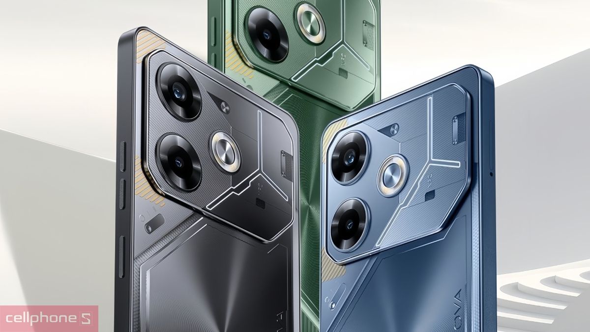 Thiết kế đậm chất gaming của TECNO Pova Series dòng máy cấu hình mạnh pin trâu cho game thủ Thiết kế đậm chất gaming của TECNO Pova Series dòng máy cấu hình mạnh pin trâu cho game thủ