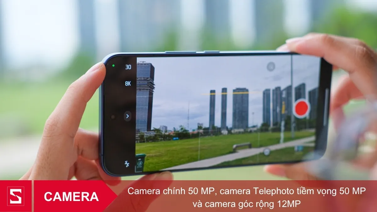 Camera Leica zoom quang 5x, zoom AI 120X trên Xiaomi 17T Pro