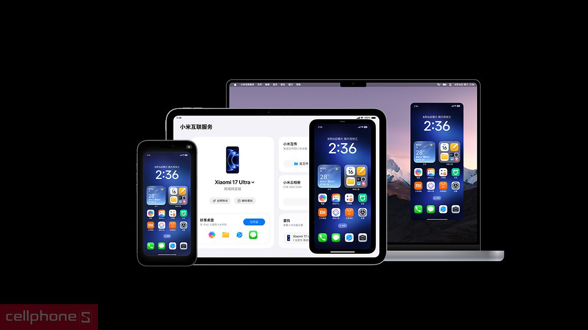 Hệ sinh thái HyperOS 3.0 trên nền Android 16