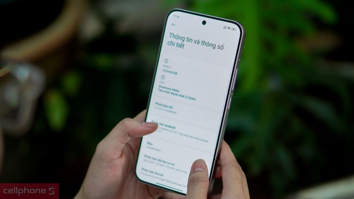 Xiaomi 17T Pro sở hữu dung lượng 512GB lưu trữ video 4K