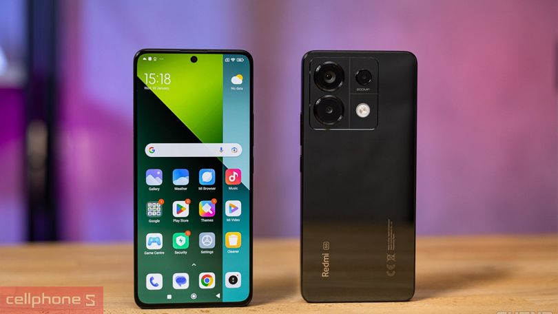 Pin Xiaomi Redmi Note 13 Pro 5G 8GB 256GB dung lượng lớn, sạc nhanh