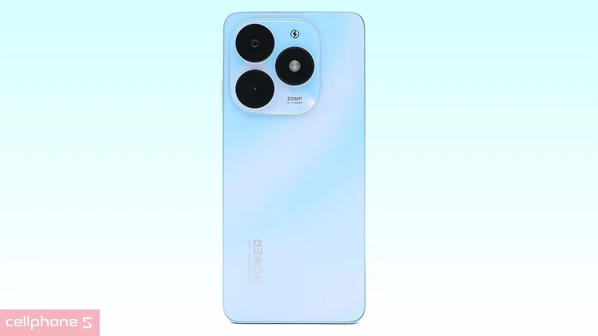 Mặt lưng màu xanh chuyển sắc trẻ trung cùng cụm camera sau độc đáo của điện thoại iTel Mặt lưng màu xanh chuyển sắc trẻ trung cùng cụm camera sau độc đáo của điện thoại iTel