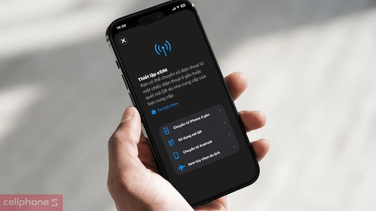 Cài đặt eSIM VNSKY trên smartphone đơn giản chỉ với 3 bước