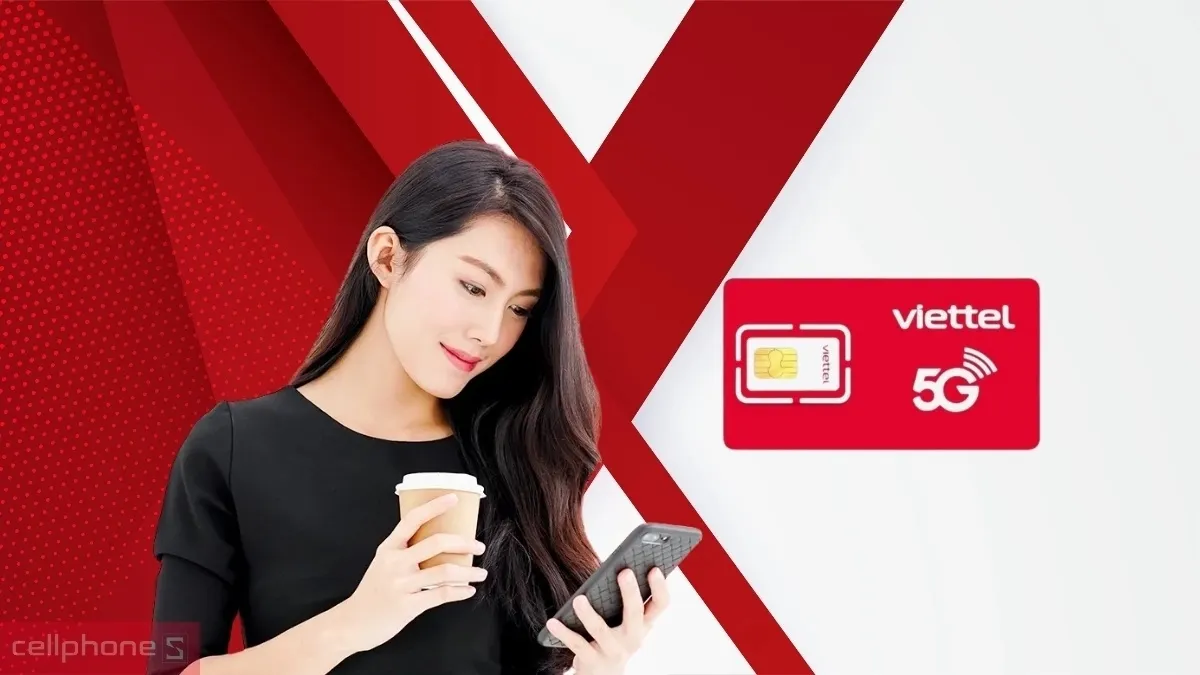 eSIM Viettel 12T5G125 kết nối 5G tốc độ cao với 500GB mỗi tháng