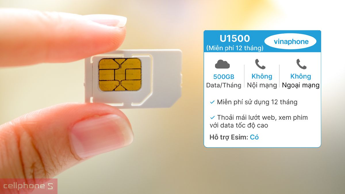 SIM điện thoại data không giới hạn